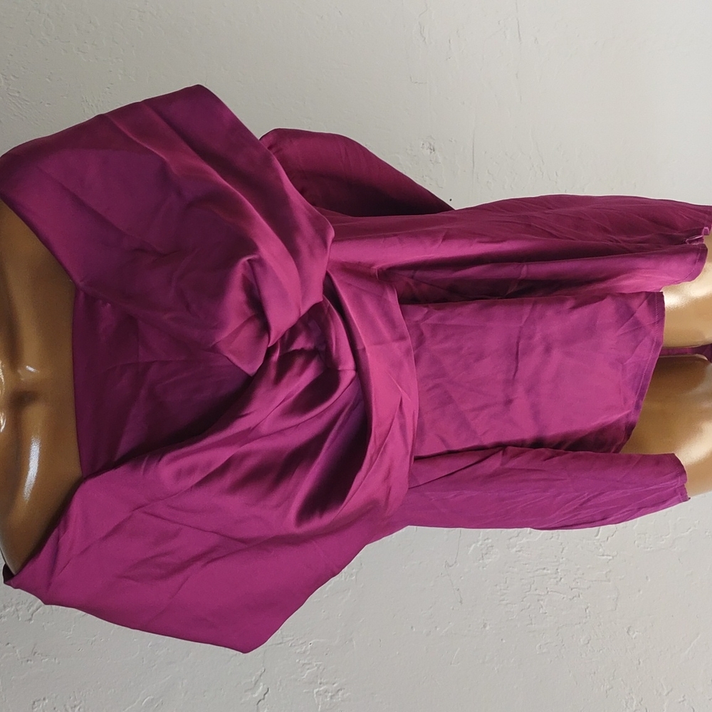 Fuschia Ann Taylor blouse
